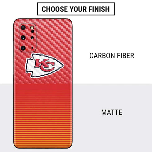 NFL Kansas City Chiefs Breakaway Galaxy S20 Plus Skin